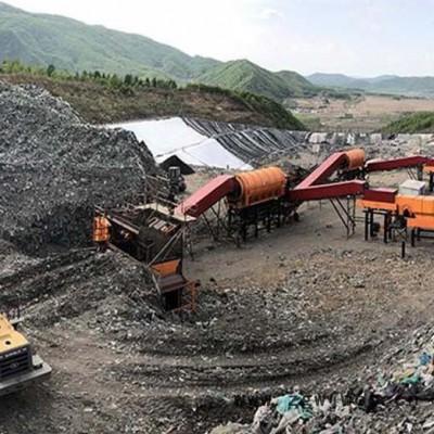 南洋 生活垃圾分选处理机 垃圾分离机 无轴滚筒筛分机