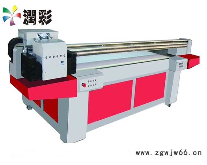 广州傲彩瓷砖打印机 艺术背景墙uv印刷设备 双喷头双导轨自动清洗图2