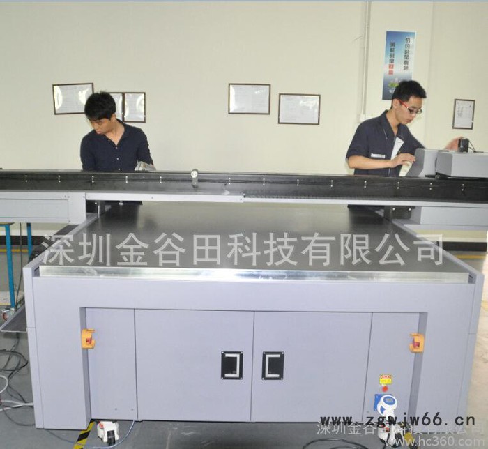 金谷田理光喷头玻璃数码印刷机 移门玻璃彩印机 玻璃移门打印机图3