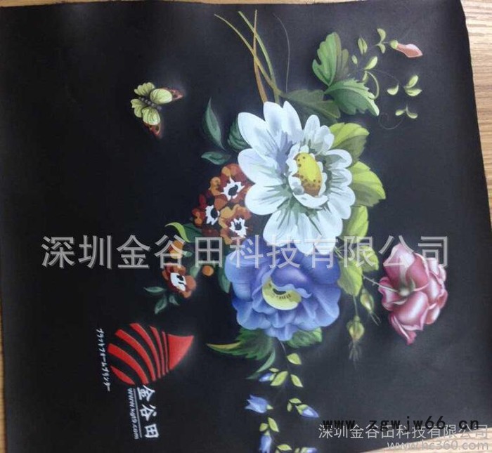 金谷田理光喷头玻璃数码印刷机 移门玻璃彩印机 玻璃移门打印机图2