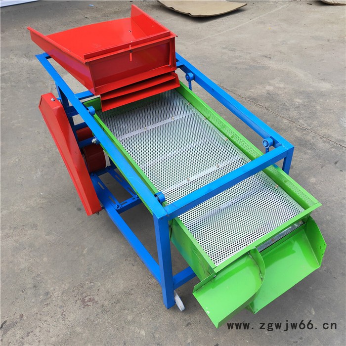 酒厂大型稻糠滚筒筛 金银花叶子筛选机 田螺分级振动筛图6