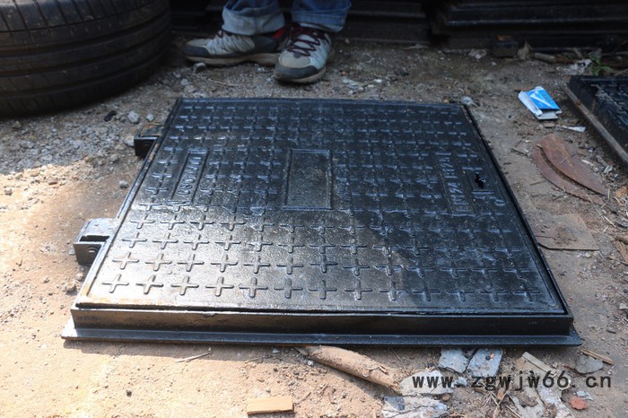 安嘉球墨铸铁井盖污水雨水下水道方形窨井盖盖板600*600图3