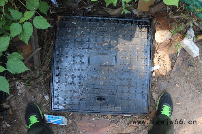 安嘉球墨铸铁井盖污水雨水下水道方形窨井盖盖板600*600图2