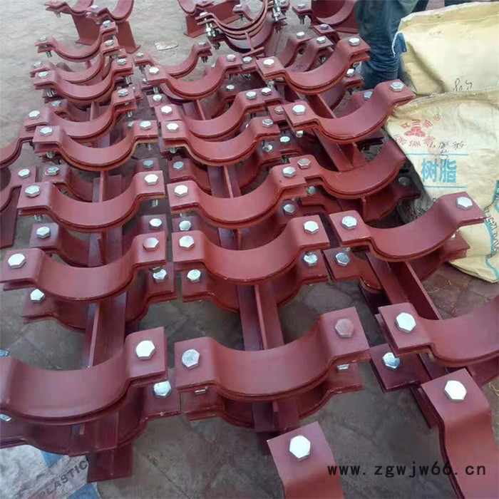 河北昊盐 管夹厂家 专业生产 导向管夹 抱箍管夹 三孔管夹 量大优惠图3