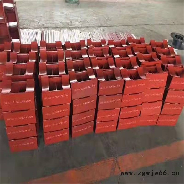 双抱箍支架 单管夹支座 抱箍支架图6