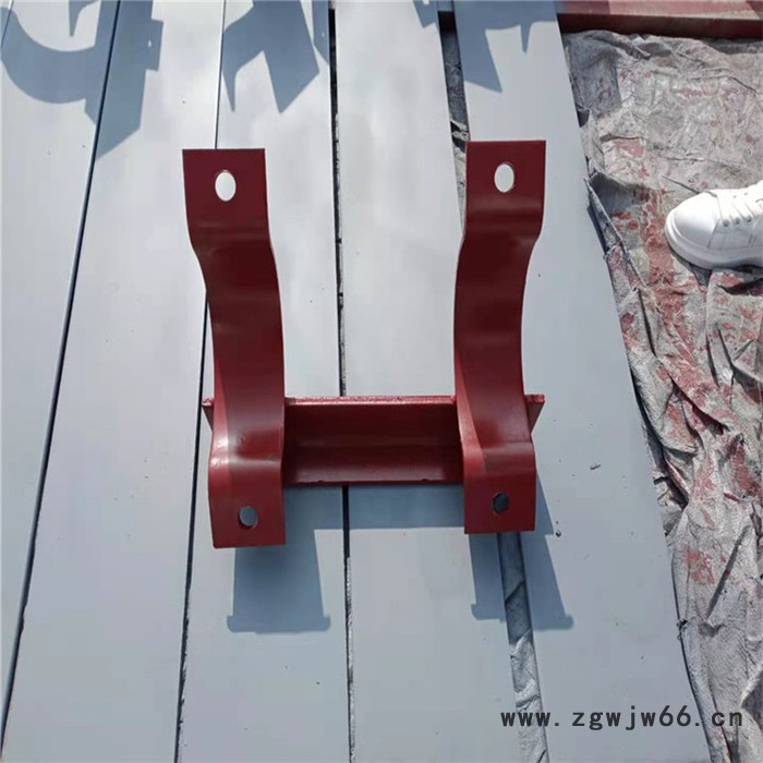双抱箍支架 单管夹支座 抱箍支架图4