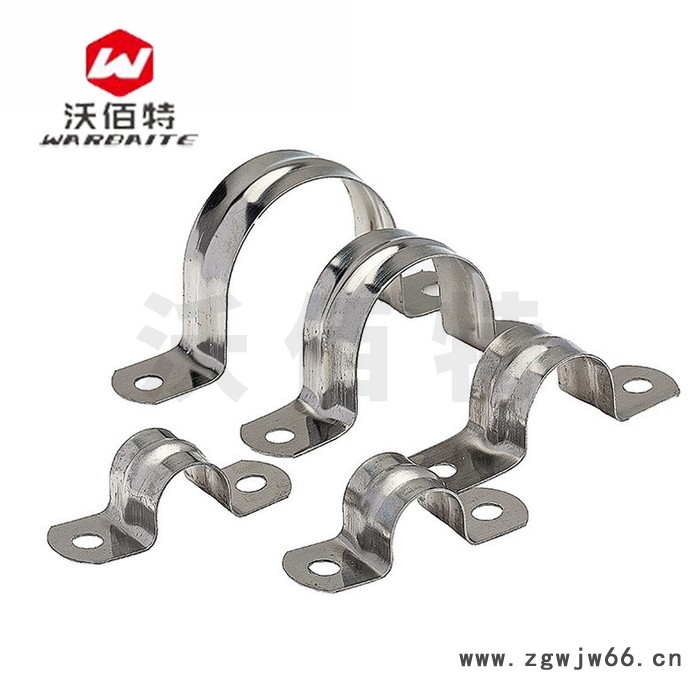 U型管卡箍抱箍马鞍管支架管扣喉箍水管夹管卡管夹骑马卡304不锈钢图4