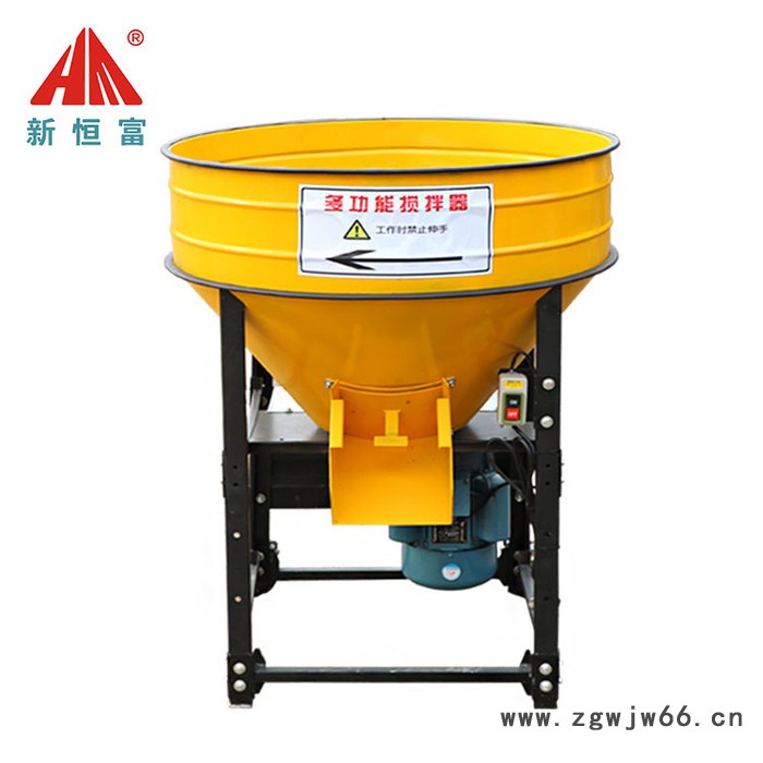 新恒富滚筒拌料机 草粉药品混合设备 种子包衣拌料机 饲料混合拌种机 tmr拌料机图4