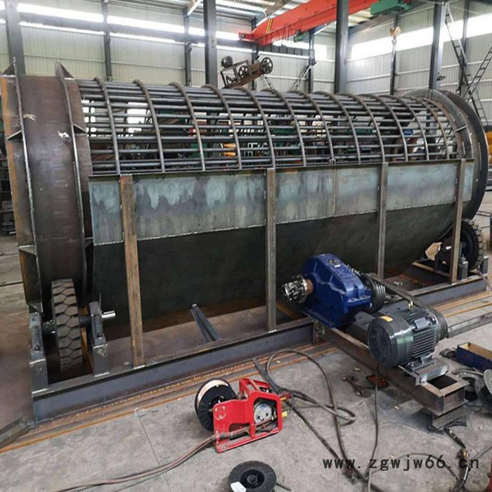 洗砂机批发 洗沙设备 滚筒洗矿机 矿山洗砂机 干湿两用洗沙机图6