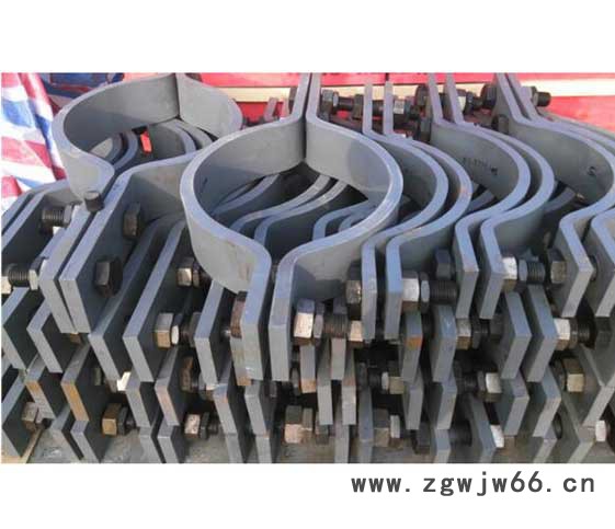 润圣厂家供应 D2三孔管夹 管道管夹 立管管夹 型号齐全 可来图定制图4