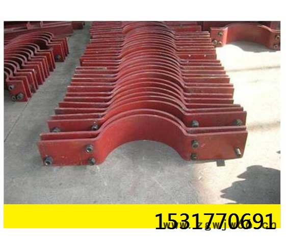 润圣厂家供应 D2三孔管夹 管道管夹 立管管夹 型号齐全 可来图定制图5