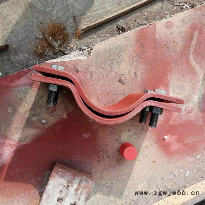 轻型管夹 扁钢管夹 志昂厂家图5