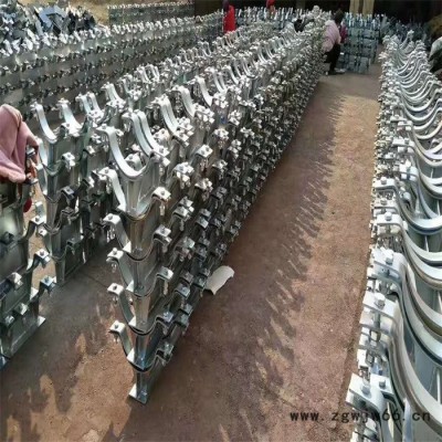 管夹横担 四螺栓管夹实体厂家 河北广拓加工定制