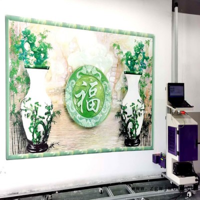 墙体彩绘机厂家4喷头工业级室内户外通用墙面喷绘机文化墙3D绘画机