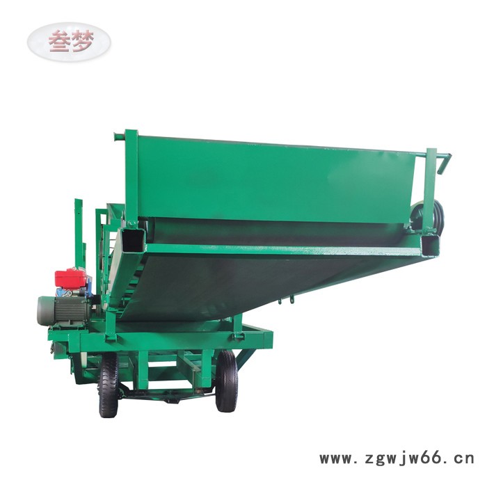 叁梦 电动滚筒筛沙机 筛砂机价格 振动筛沙机 型号齐全图5
