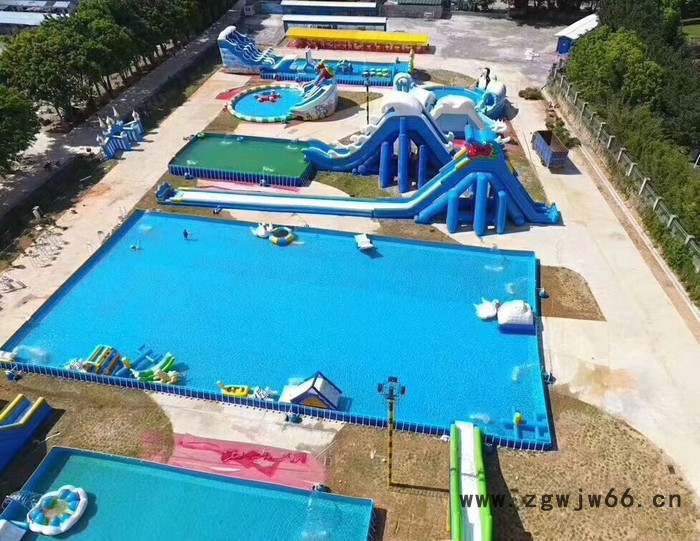 供应华豫水上充气玩具|充气水上乐园|充气水池|支架水池|水上游乐设备|水上滚筒|水上滑梯|水上漂浮物图7