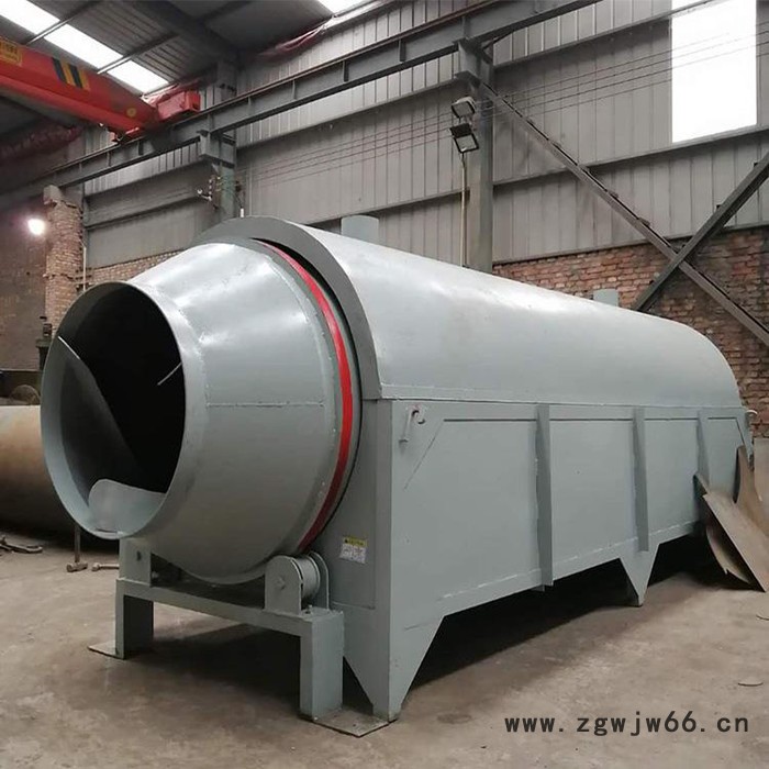 富德300矿渣煤泥烘干机花生瓜子翻炒机粉煤灰烘干机大型转筒烘干机多功能滚筒烘干机图2