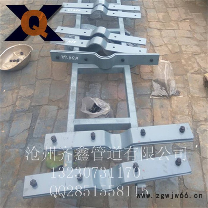 A5基准型双螺栓管夹，双孔管夹，管夹专业厂家图2