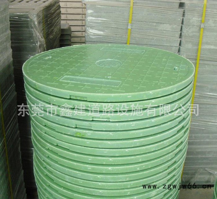圆700*30绿色草坪井 路市政复合树脂井盖 生产可定做图2