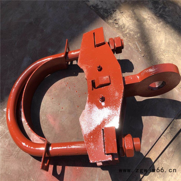 立管轴向限位管夹  管夹横担   轴向动载管夹   沧州齐鑫厂家图3