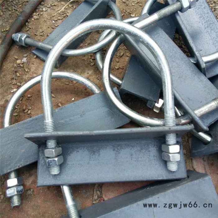 齐鑫型式1 双螺栓管夹 三螺栓管夹 管箍管夹 根据图纸可定制图1