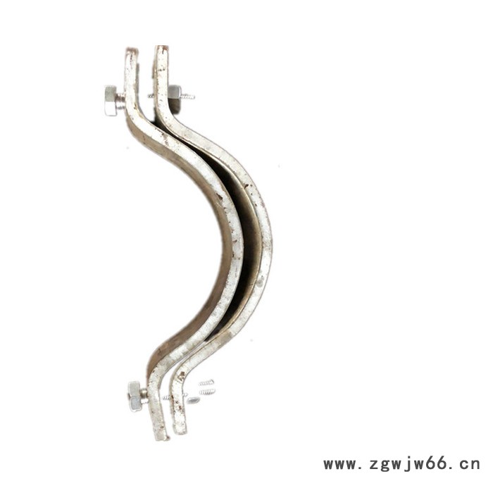 齐鑫CA109 基准型双螺栓管夹 重型双螺栓管夹 三螺栓管夹  管夹生产厂家图3