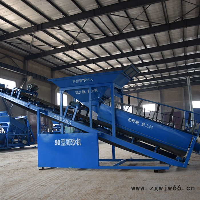 30型筛沙机 石料分选沙土筛沙机 建筑滚筒式筛沙机型号齐全图6