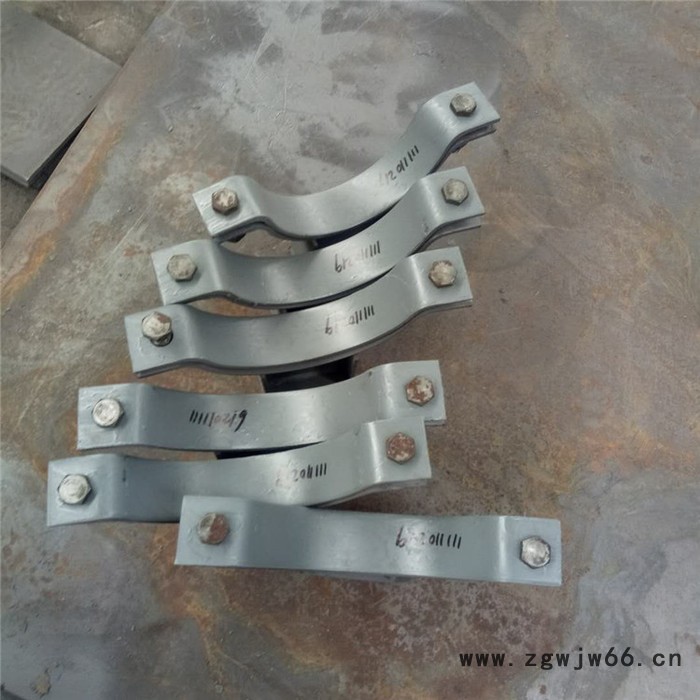 齐鑫型式24 管夹支座 T型管夹支座 绝热管夹支座 管道支吊架标准图3