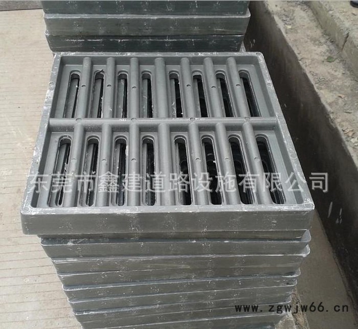 河源,梅州,阳江,江门 树脂井盖500*500*50水篦子 承重20T图2