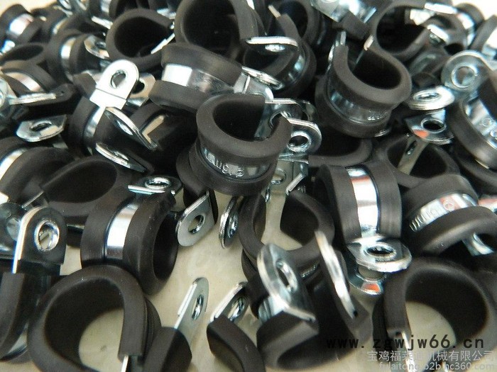 福莱通非标管夹定做  电线电缆固定夹 波纹管紧固夹 多管非标固定夹定做 1mm厚不锈钢管夹图4