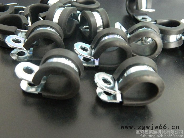 福莱通非标管夹定做  电线电缆固定夹 波纹管紧固夹 多管非标固定夹定做 1mm厚不锈钢管夹图6