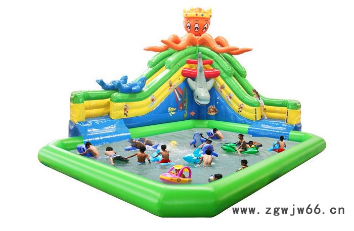 华予游乐**水上休闲运动器材，水上步行球，水上滚筒，水上压板，水上陀螺，水上漂浮物，充气水上乐园，移动水上乐园批发图7