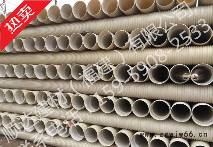 直销 福建u-pvc双壁波纹管160混凝土井盖图2