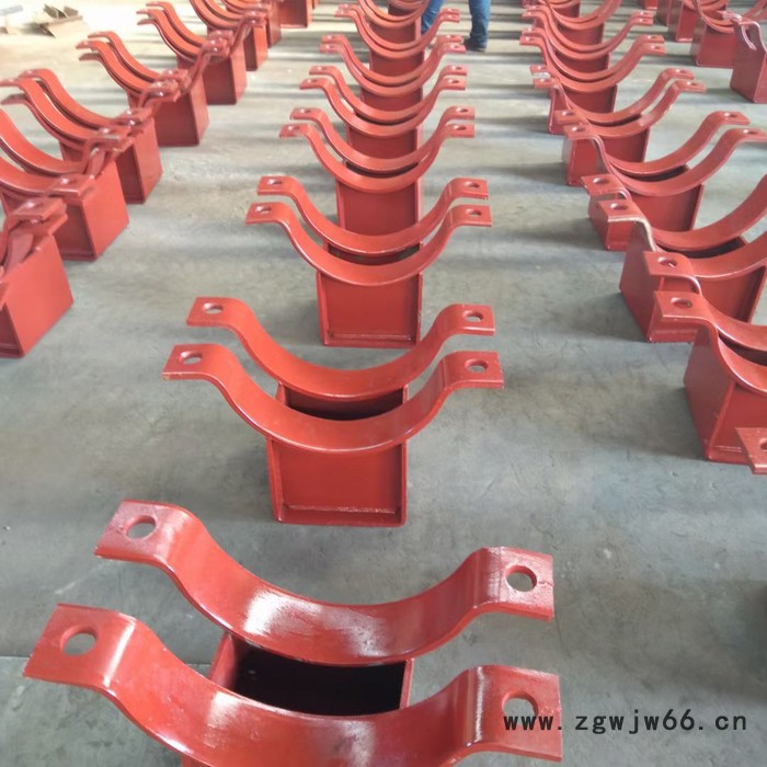 齐鑫型式120 T型管夹支座 管夹支座 U型管卡 管卡管托 化工厂配件图3