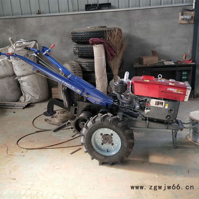 手扶拖拉机绞磨机 柴油机动角磨机 单双滚筒电缆牵引机 卷扬机拉线机图2