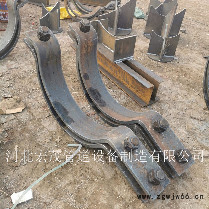 厂家生产U型管夹 D6型管夹横担 D2三孔管夹 价格优 规格齐全图2