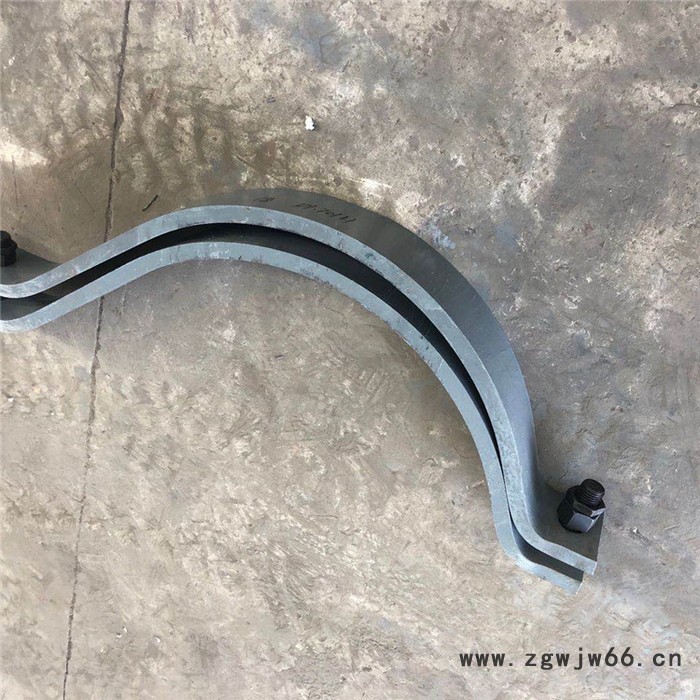 齐鑫管道厂家直供D3.32 双孔短管夹图3