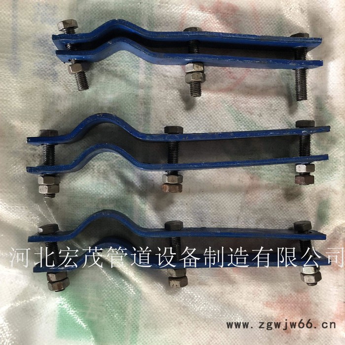 保冷管夹 D6型管夹横担 D3双孔短管夹 U型管夹 可按图定做图2