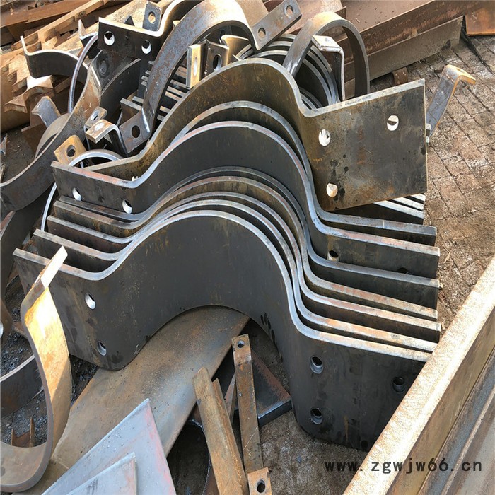 齐鑫A9-1公制管用双排螺栓管夹 高压管道管夹 减震管道管夹厂家图4