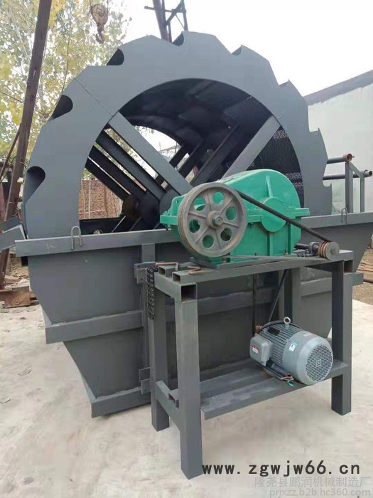 鹏润双槽 洗砂机滚筒洗砂机高效洗砂机轮斗式洗砂机筛沙机厂家图4