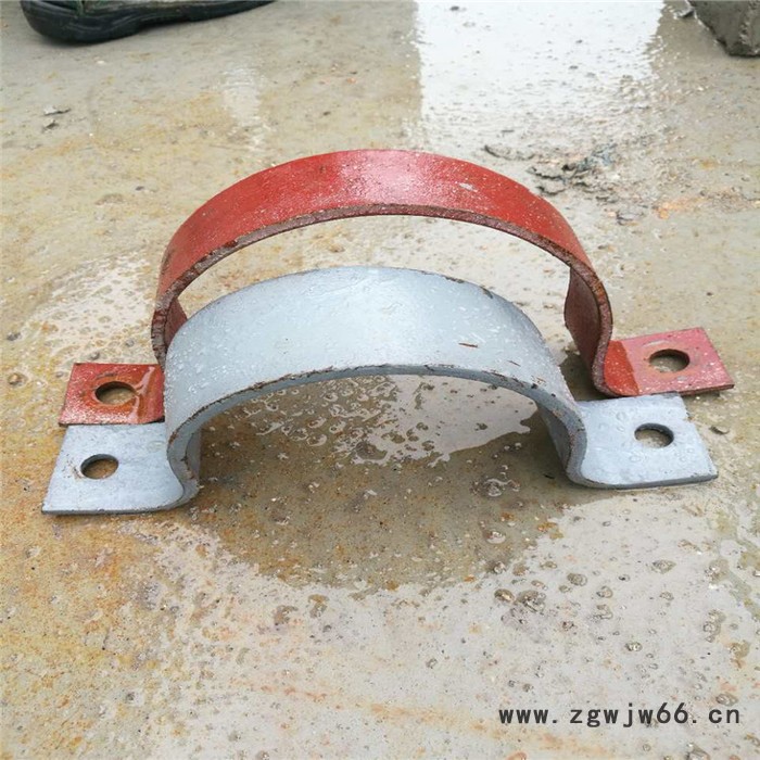 重载型2螺栓管夹A3 特殊型2螺栓 可调型U型管夹 管夹 可异形定制 河北厂家图2