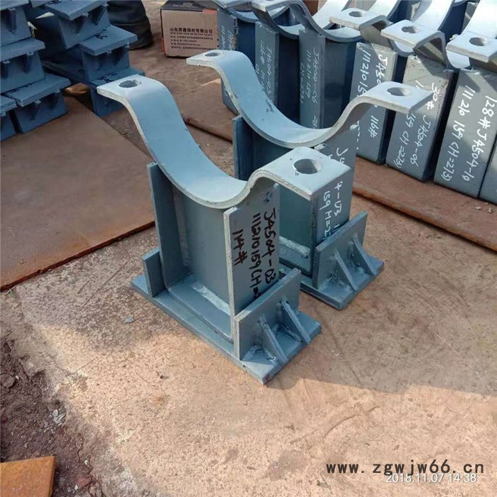 齐鑫113 夹式导向支座 管夹横担 立管管夹 根据图纸可定制图4