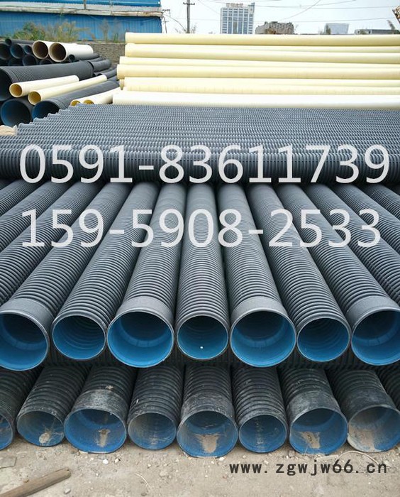 直销 宁德HDPE双壁波纹管DN500混凝土井盖图3