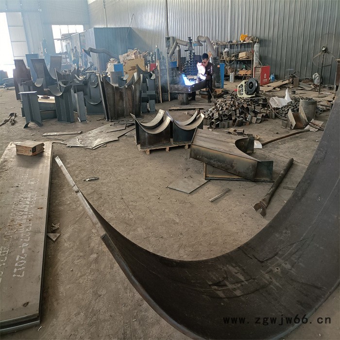 合金管夹滑动支座 Z1管夹固定支座实体厂家 沧州广拓诚信服务图5