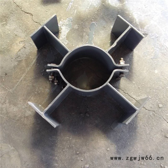 齐鑫Z10 立管支座 管夹固定支座 管夹导向支座 支座实体厂家图2