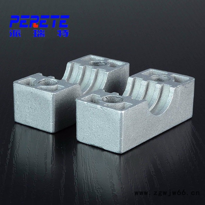 天津供应铝合金耐高温管夹 炼钢炉用耐高温管夹 铝合金单孔固定管夹图6