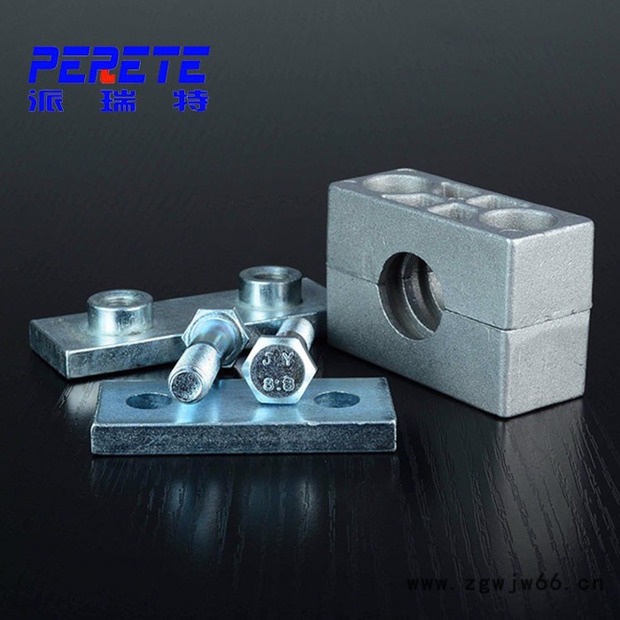 天津供应铝合金耐高温管夹 炼钢炉用耐高温管夹 铝合金单孔固定管夹图5