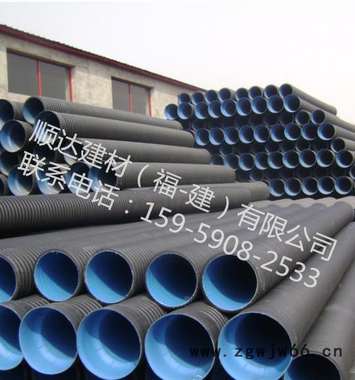 直销 HDPE双壁波纹管DN300混凝土井盖图3