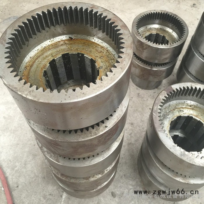 皮带机外齿轴套 DSJ1000皮带机传动滚筒外齿轴套 原理详解图3