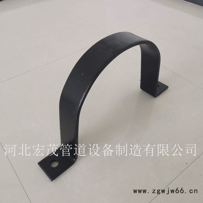 宏茂管夹厂家现货 保冷管夹 D6型管夹横担 D3双孔短管夹 U型管夹图4